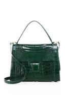 Nancy Gonzalez Medium Kelly Crocodile Top-handle Bag