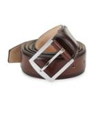 Sutor Mantellassi Carter Roccia Adjustable Leather Belt