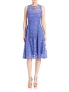 Nanette Lepore Lovely Lace Fit-&-flare Dress