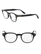 Tom Ford Eyewear 48mm Round Optical Glasses