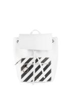 Off-white Mini Leather Stripe Backpack