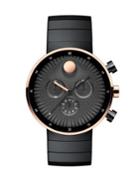 Movado Edge Ion-plated Stainless Steel Bracelet Watch