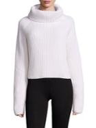 Haider Ackermann Cropped Chunky Knit Wool Sweater