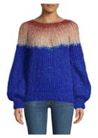 Maiami Gradient Mohair Blend Sweater