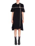 Fendi Stitch Rib Knit Dress