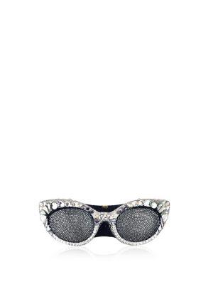 Judith Leiber Couture Eyeglasses Crystal Clutch