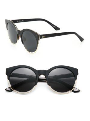 Dior Sideral 53mm Round Sunglasses