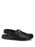 Gucci River Leather Clogs