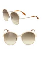 Givenchy 58mm Round Sunglasses