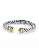 David Yurman Cable Classics Bracelet With Gold Domes