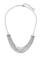 Majorica 4-6mm White Organic Handmade Pearl Multi-chain Necklace