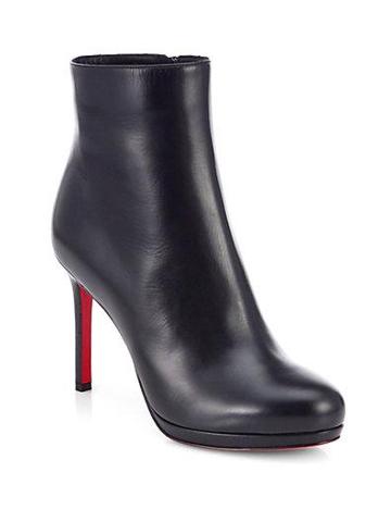Christian Louboutin Bootylil Leather Ankle Boots
