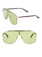 Gucci 99mm Shield Sunglasses