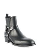 Alexander Mcqueen Leather Ankle Boots