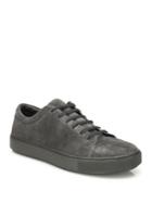Vince Perforated Suede Leather Sneakers