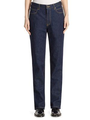 Calvin Klein 205w39nyc High-rise Straight Cotton Jeans