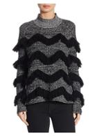 Zoe Jordan Hawking Cashmere & Wool Fringe Sweater