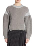 Mcq Alexander Mcqueen Chunky Knit Textured Sweater
