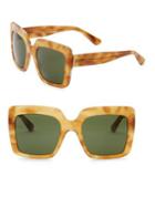 Dolce & Gabbana 52mm Oversize Square Sunglasses