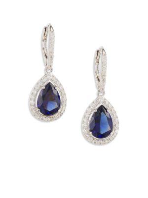 Adriana Orsini Crystal Pear Drop Earrings