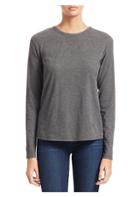 Theory Pleat Back Long-sleeve Top