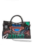 Balenciaga Grafitti Classic City Handbag
