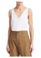 Brunello Cucinelli Relaxed V-neck Tank Top