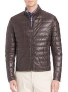 Saks Fifth Avenue Collection Quilted Leather Jacket