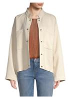 Eileen Fisher Mandarin Collar Jacket