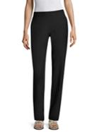Eileen Fisher Stretch Crepe Straight Pants