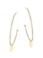Zoe Chicco 14k Yellow Gold Large Tear Hoops