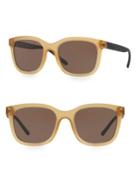 Burberry 54mm Lite Brown Wayfarers Sunglasses