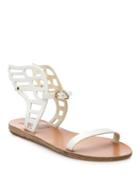 Ancient Greek Sandals Ikaria Lace Leather Wing Sandals