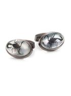 Tateossian Scorpion Resin Cuff Links