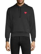 Comme Des Garcons Play Cotton Heart Hoodie