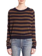 Vince Regimen Striped Cashmere Sweater