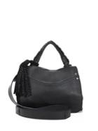 Elizabeth And James Trapeze Pebbled Leather Small Crossbody Bag