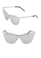 Saint Laurent Metal 99mm Cat Eye Sunglasses