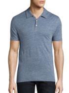 Zachary Prell Calluna Heathered Polo