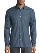 John Varvatos Cotton-blend Long Sleeve Shirt