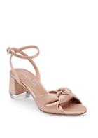 Prada Satin Knotted Ankle-strap Sandals