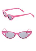 Le Specs Luxe Le Specs X Adam Selman The Heartbreaker 56mm Cat Eye Sunglasses