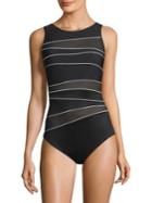 Miraclesuit Swim Somerset One Piece Swimsuit