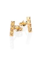 Zoe Chicco 14k Gold Pyramid Stud Earrings