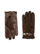 Hilts Willard Schuyler Shearling & Deerskin Leather Gloves