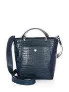Elizabeth And James Eloise Petit Scaled Leather Tote