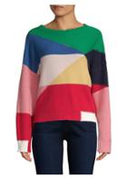 Joie Megu Colorblock Knit Pullover