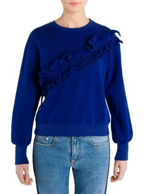 Msgm Knit Cotton Sweatshirt