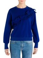 Msgm Knit Cotton Sweatshirt