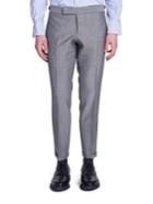 Thom Browne Low Rise Wool & Mohair Trousers
